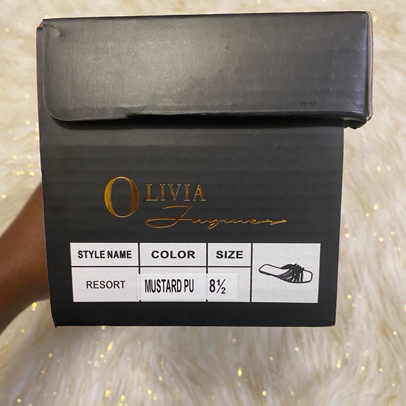 Cute Women’s Mustard Sandals - Picture 7 of 7